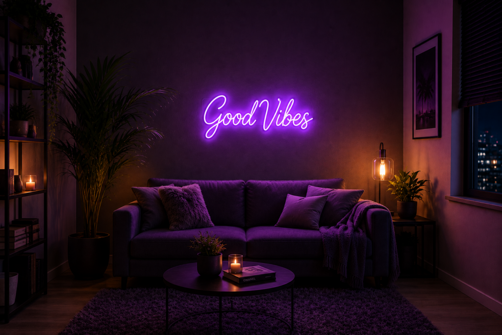 Neon naam lamp op maat, gemaakt door Neonnaam.nl